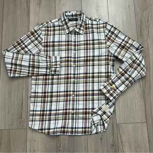 Scotch & Soda Long sleeve plaid flannel sz Large.